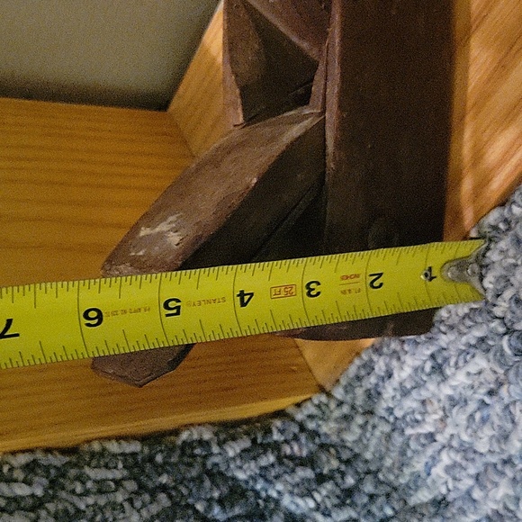 😍 Vintage, Antique Old Wood Plane from the 1800s. Farmhouse, Rustic 😍 C3 - Picture 5 of 5